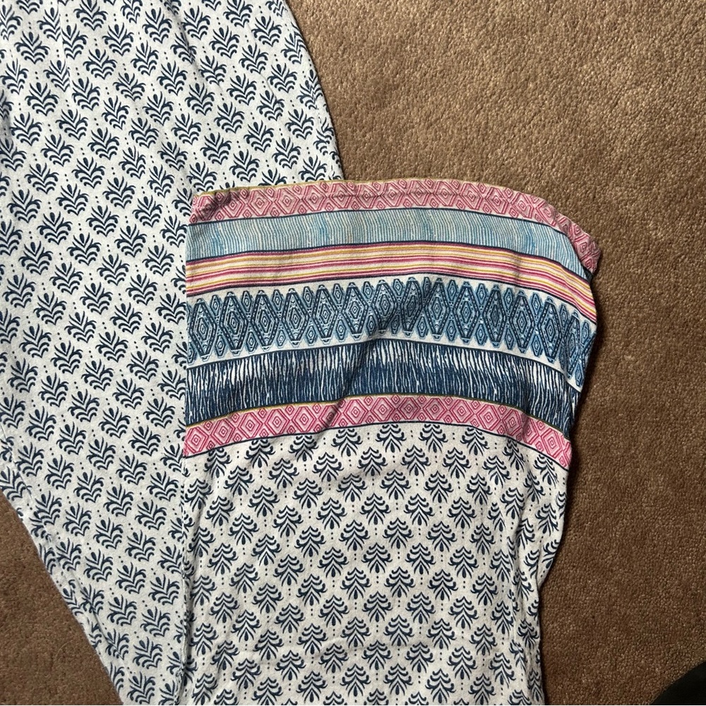 Women's Small Japna Lounge Multicolored Pants - Picture 4 of 4